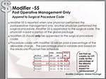Modifier 55
