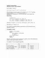 Modular Exponentiation 11^13 Mod 53