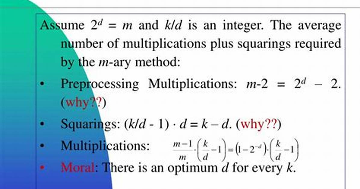 Modular Exponentiation 2^2Mod7