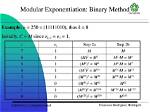 Modular Exponentiation 3^1Mod7