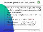 Modular Exponentiation 3^2Mod7