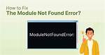 Module Not Found When I Do a Modprobe