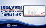 Modulenotfound: No Module Named'imutils'