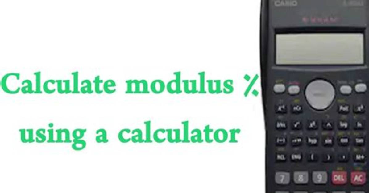 Modulo: Calculating Without Calculator? ?