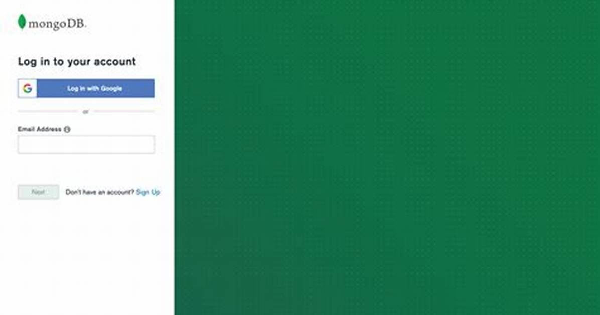 Mongodb Login