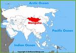 Mongolia's Location