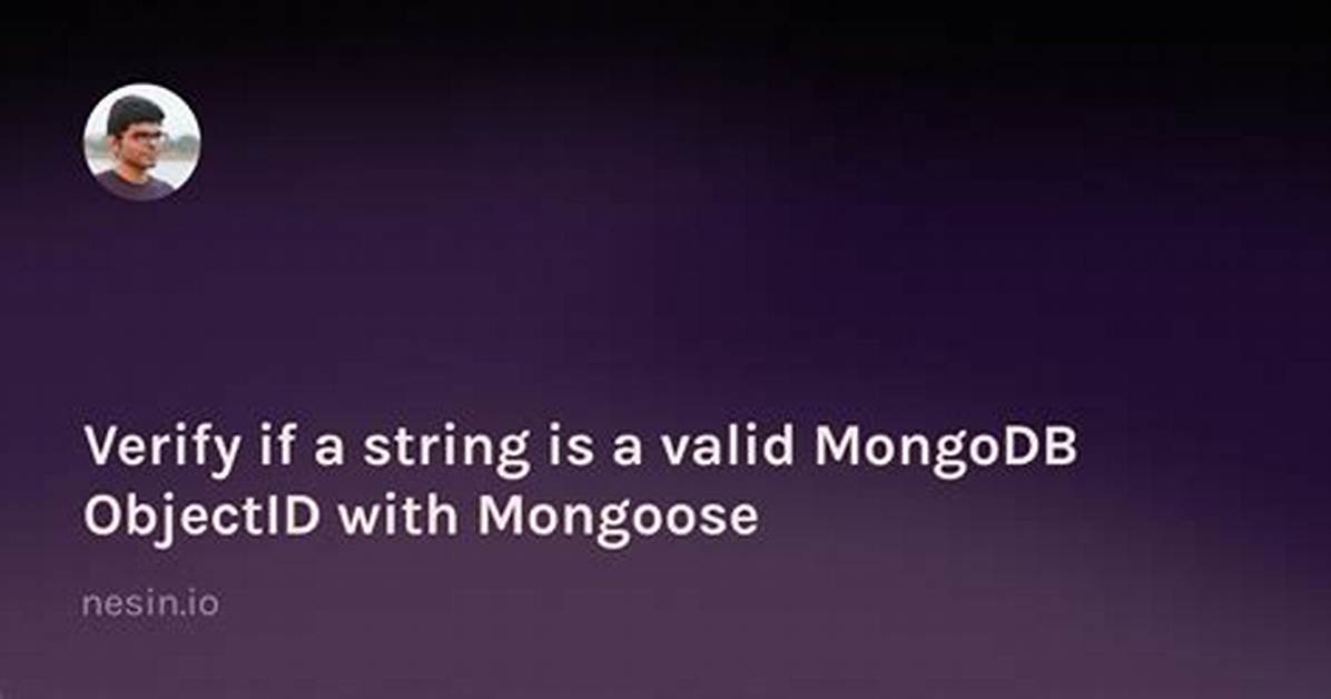 Mongoose String to Objectid