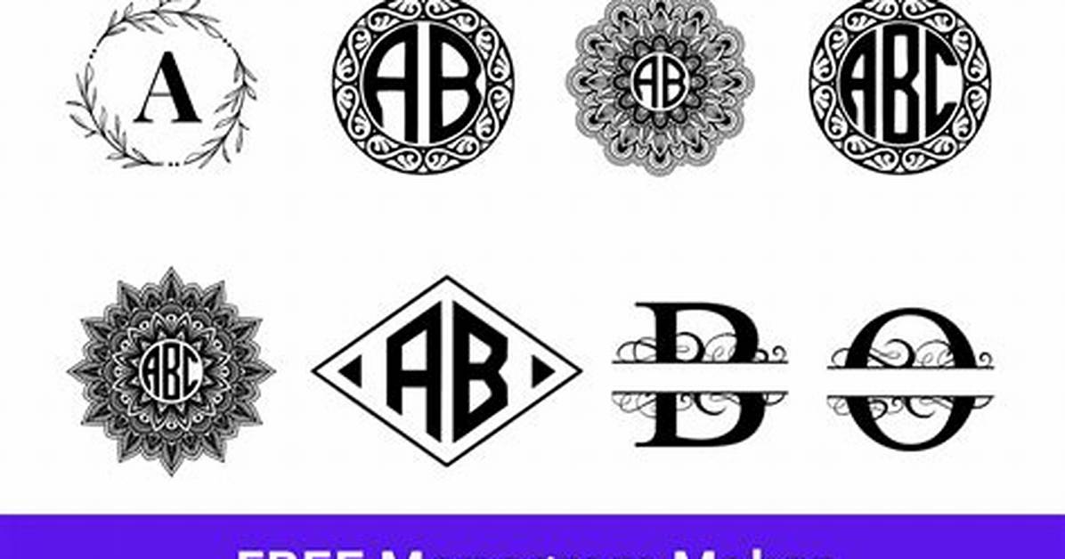 Monogram Initials