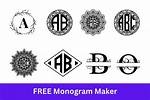 Monogram Initials