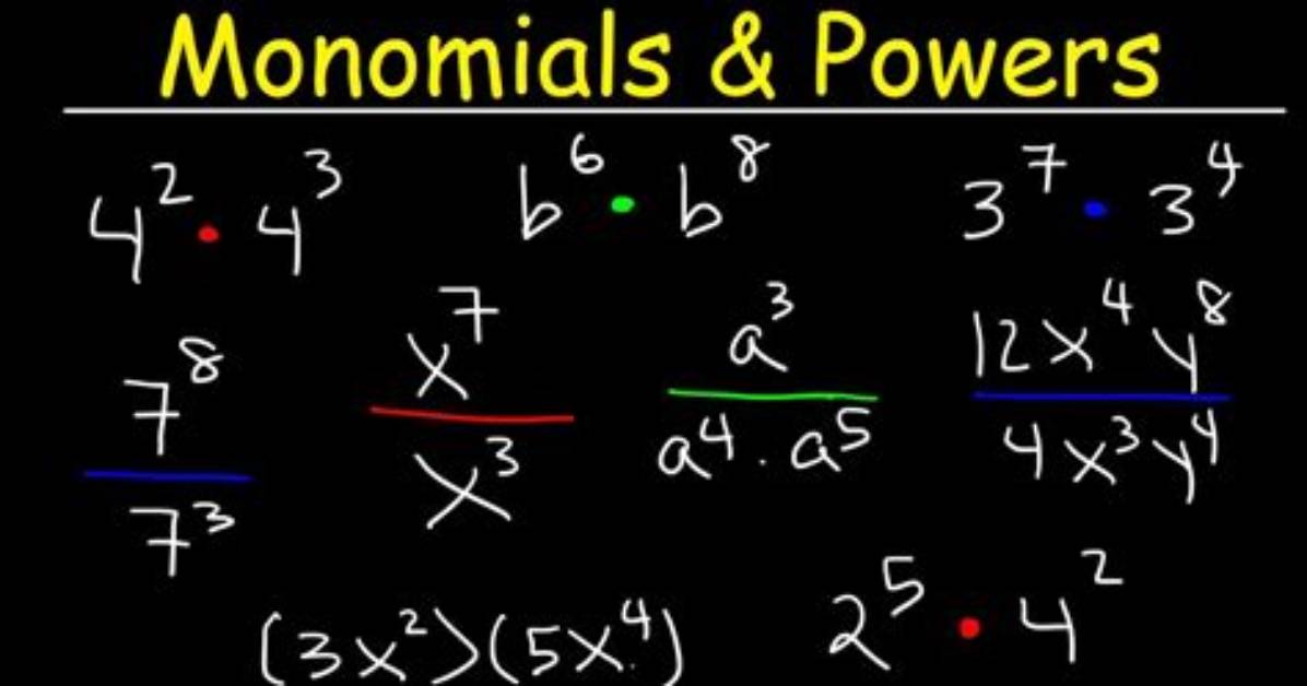 Monomials Calculator