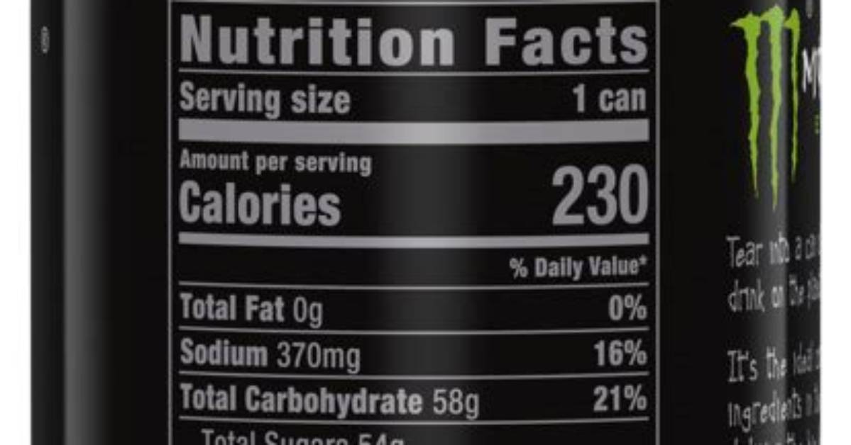 Monster Ingredients