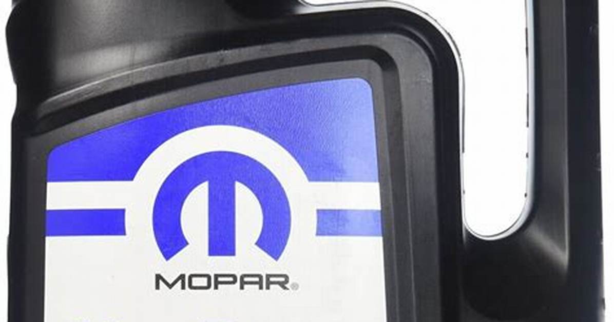 Mopar Oil