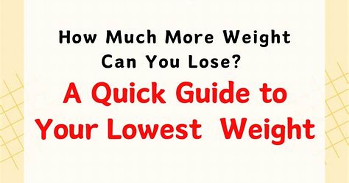 More Weight