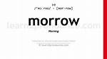 Morrow Meaning
