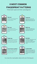 Most Common Fingerprint Pattern