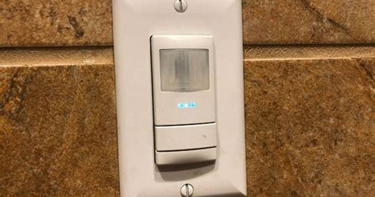 Motion Detector Light Switch