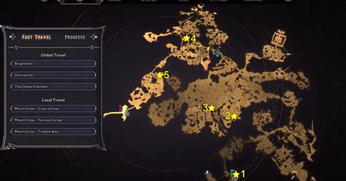 Mount Craw Scroll Locations Guide