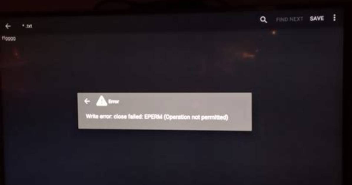 Mounted Nas Will Not Let Users Write to It