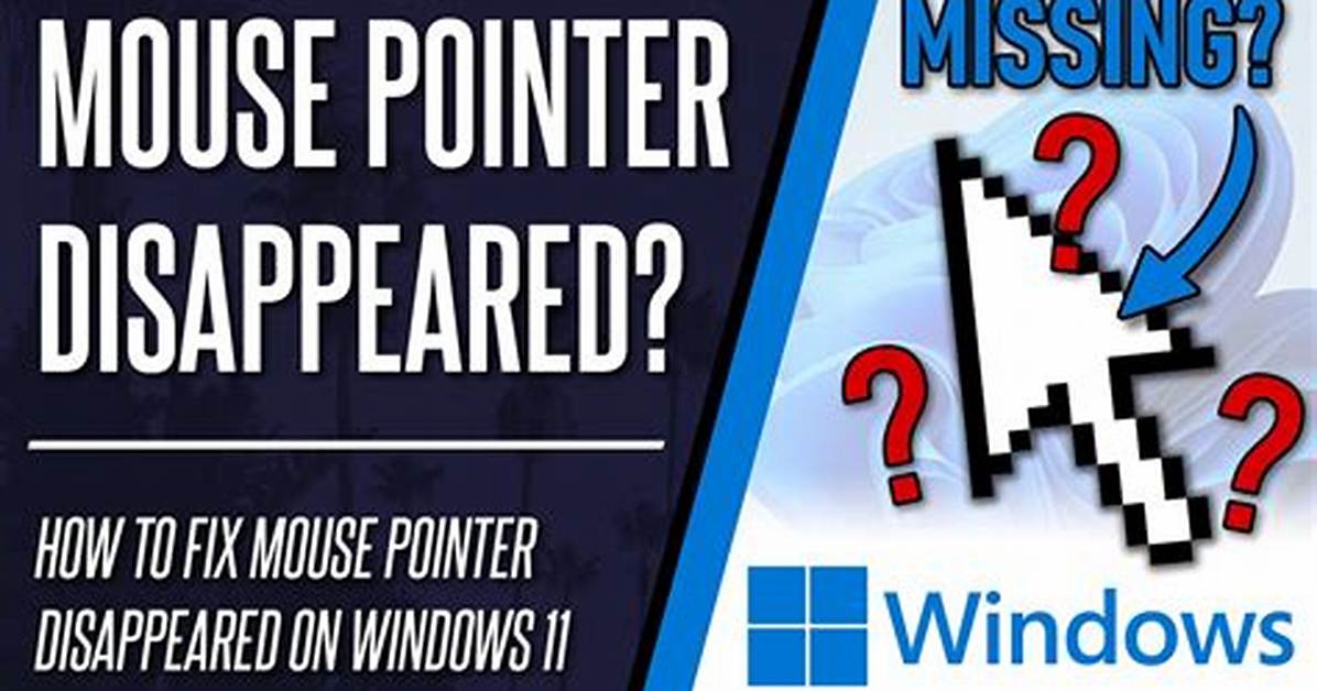 Mouse Pointer Does Not Adjust to Context on Screen