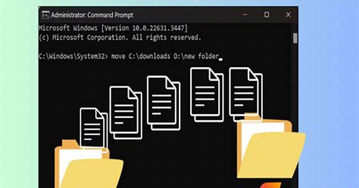 Moving File Using Cmd? [Closed]