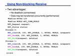 Mpi, If Using Non-Blocking I_Send or I_Recv, Does It Matter Which One Goes First If There Is a Wait at the End?