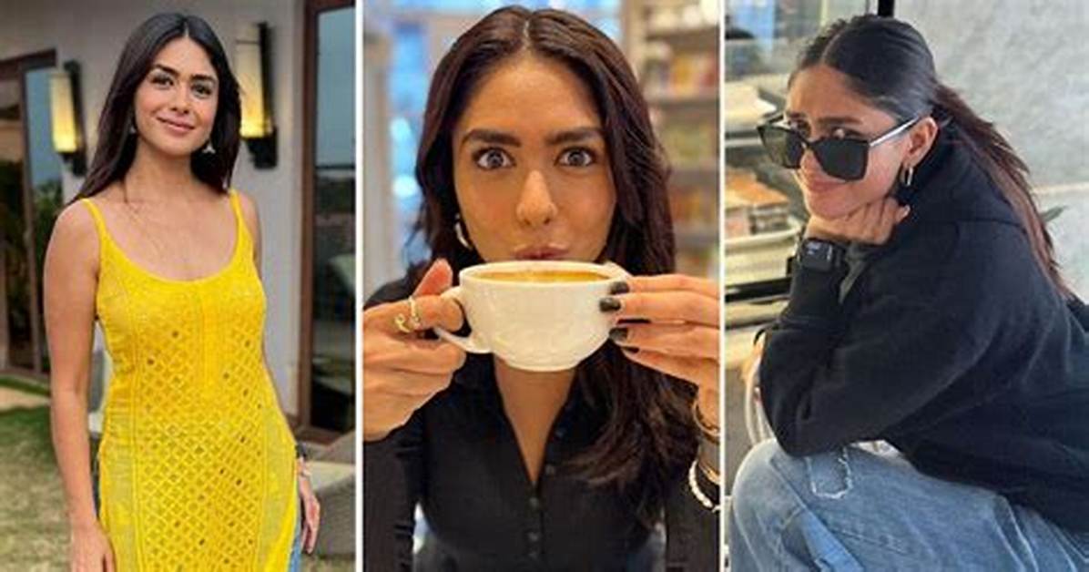Mrunal Thakur Reveals Her Vacation Essentials. See Pics: