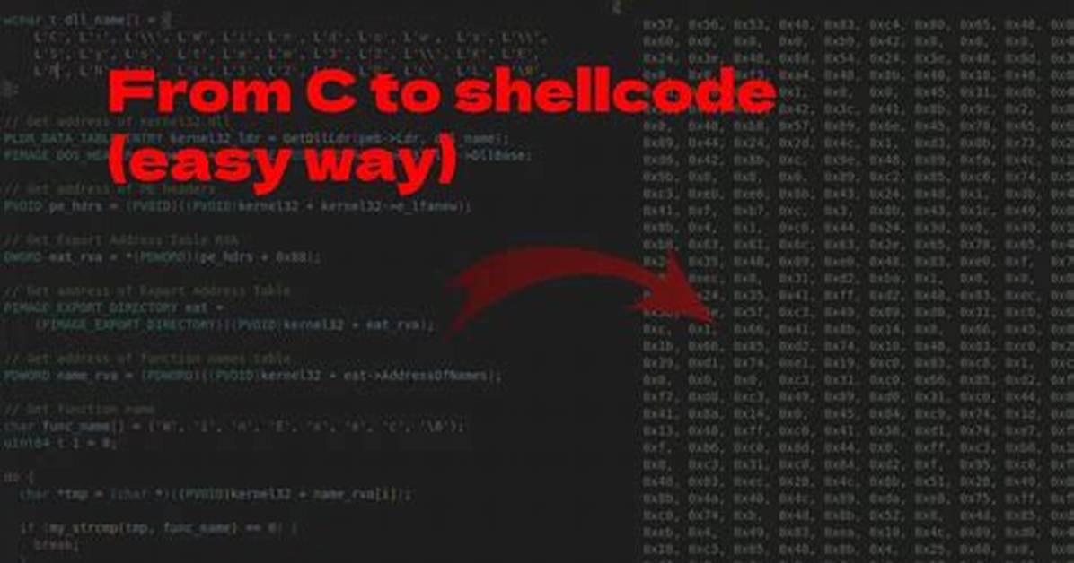 Msil/Shellcode. C