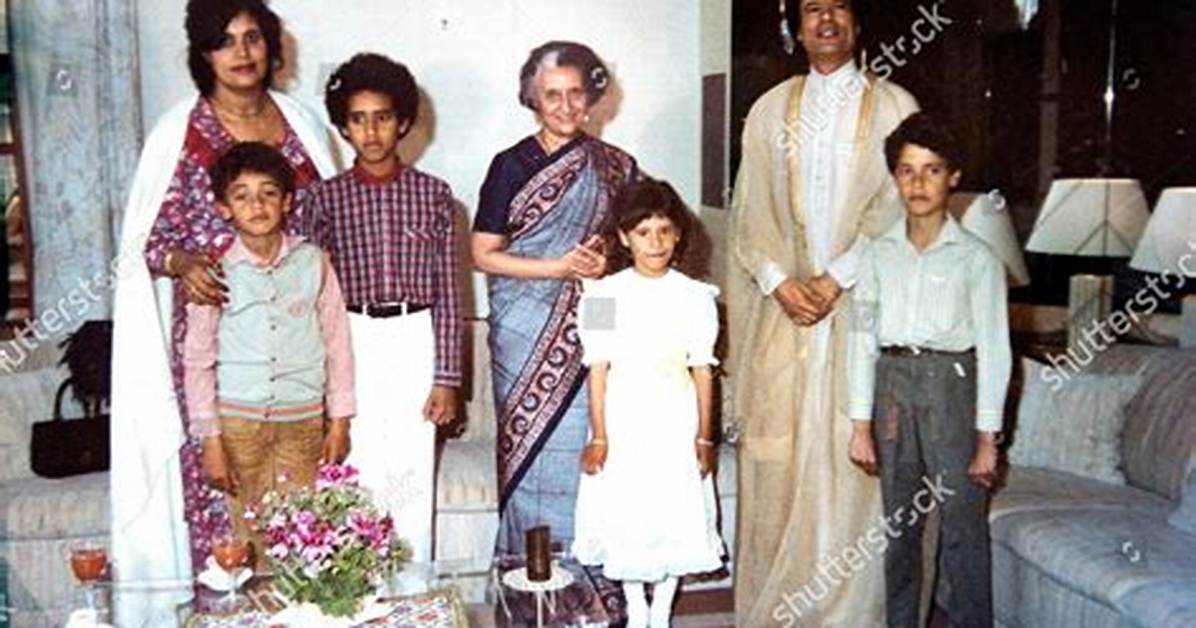 Muammar Gaddafi Family - Celebrity Family