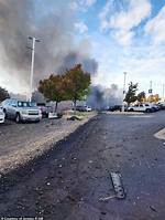 Multiple Cars Set on Fire After out of Control Semi-Truck Crashes into the Side of a Utah Ford Dealership Causing a Massive Explosion
