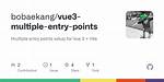 Multiple Entry Points in Vite