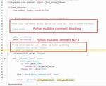 Multiple Line Comment in Python [Duplicate]