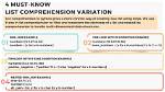 Multiple Variables in List Comprehension?
