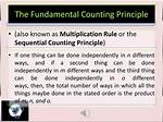 Multiplication Principle