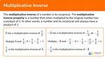 Multiplicative Inverse