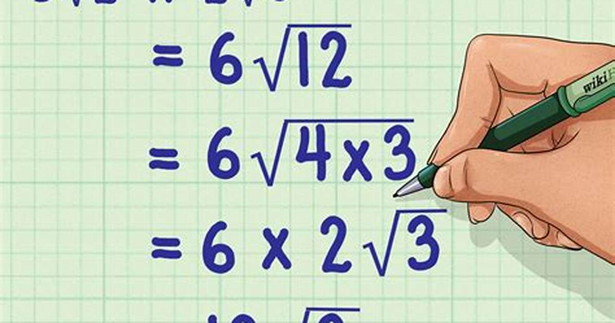 Multiply Square Roots