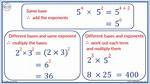 Multiplying Exponents, Solving for N