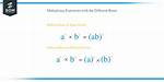Multiplying Exponents with Different Bases