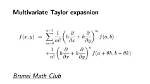 Multivariate Taylor Expansion