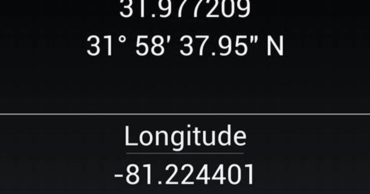 My Coordinates