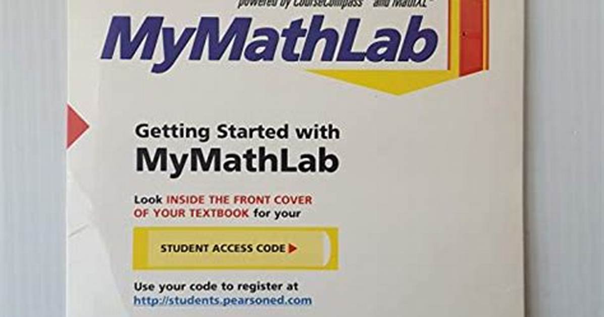 Mymathlab Access Code