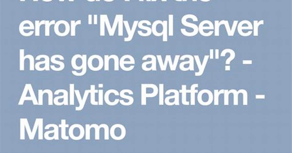 Mysql Error: #1075