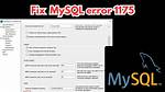 Mysql Error Code: 1175 During Update in Mysql Workbench