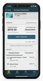 Mysynchrony Mobile App