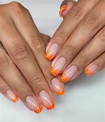 Nails Orange