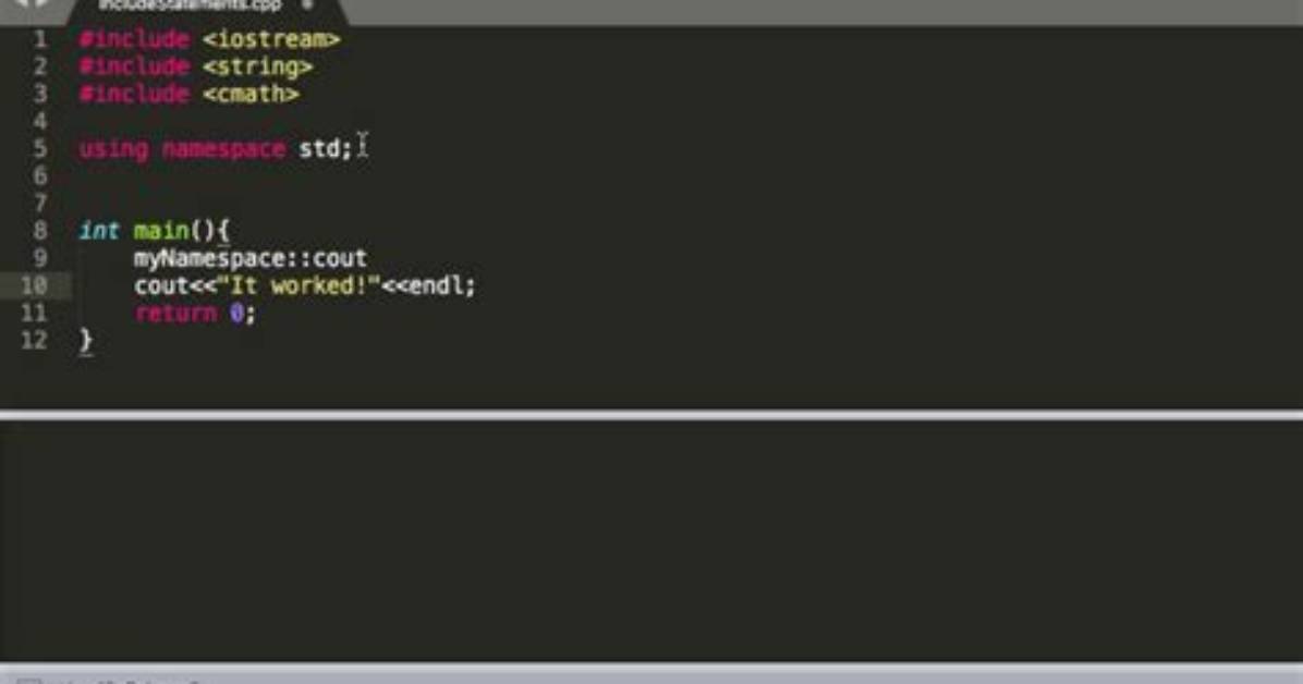 Namespace Std