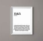 Nan Meaning