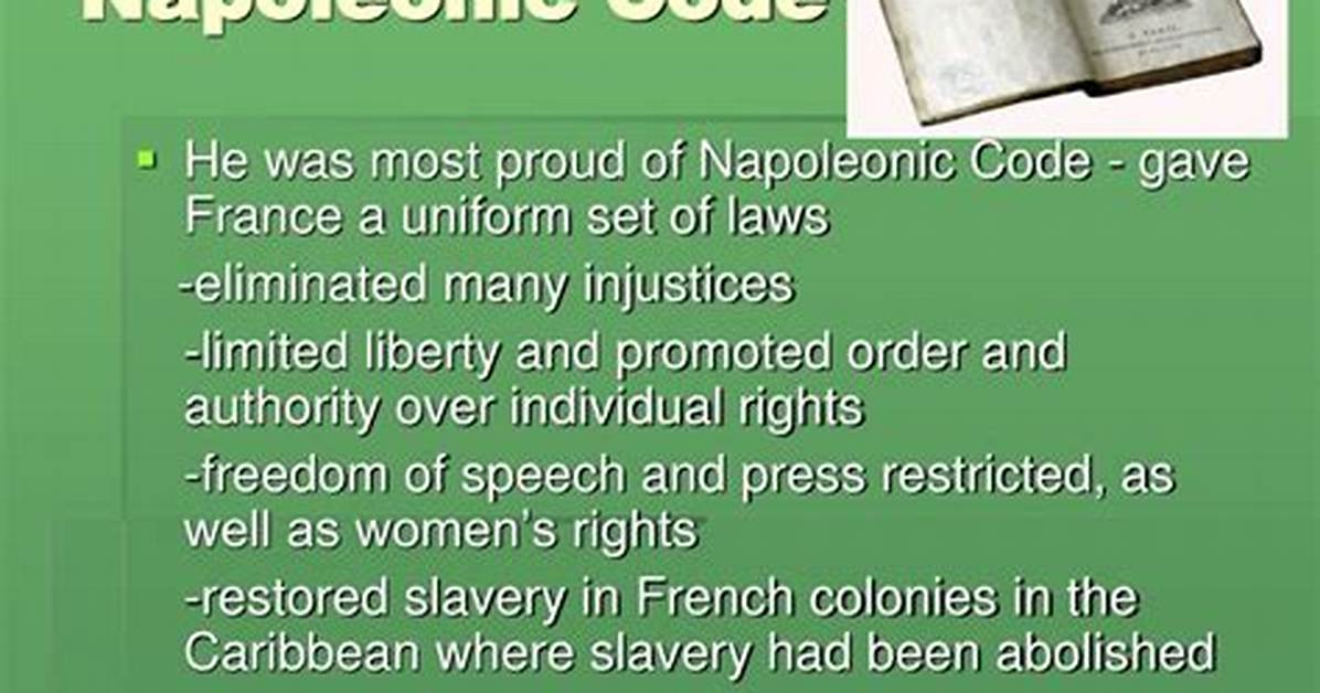 Napoleonic Code Definition