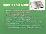 Napoleonic Code Definition