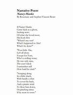 Narrative Poem Examples