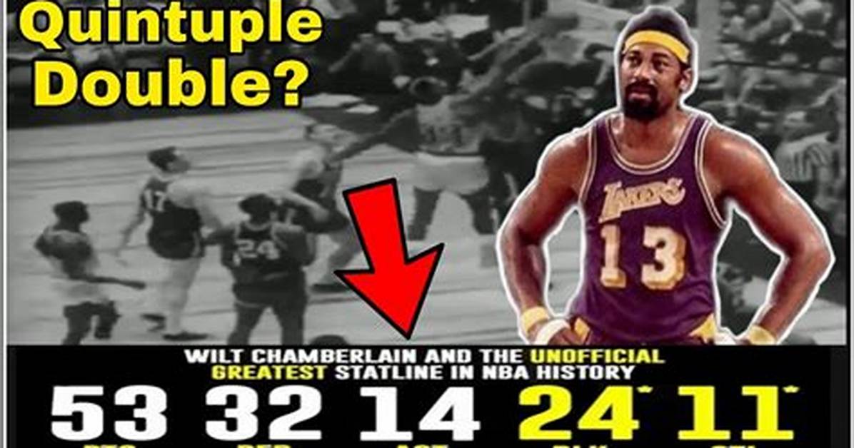 Nba Quintuple Double